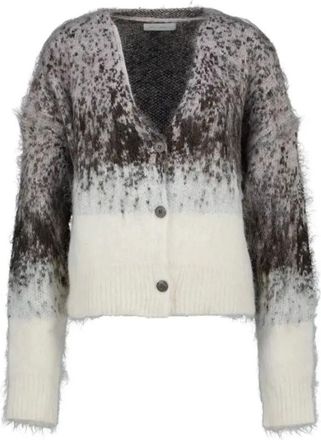 Am&eacute;lie & Am&eacute;lie Cardigan Montevideo - - Knitwear - Donna - Grigio - ONE SIZE