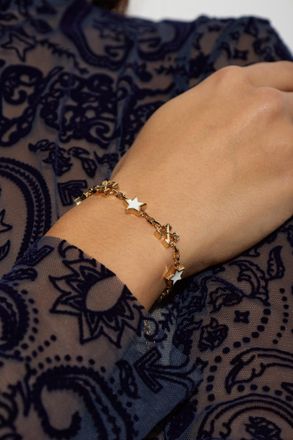 Off-white Charm Bracelet, Womens, Gold