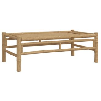 vidaXL Mesa De Centro De Jard&iacute;n Bamb&uacute; 100x55x33 Cm Vidaxl