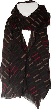 Carolina Herrera logo printed scarf