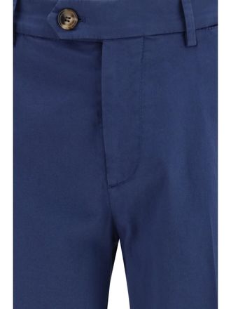 Brunello Cucinelli Mens Cotton Pants Denim Trousers