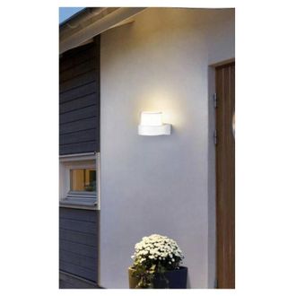 Trade Shop Trade Shop - Applique Moderna A Led Esterno Da Parete 7 W Bianco Luce 6500k 3000k 4000k Es57