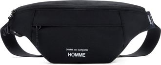 Comme Des Gar&ccedil;ons Black Front Zip Waist Bag