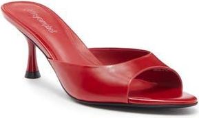 Jeffrey Campbell Spy-Kid Slide Sandal in Cherry Red at Nordstrom Rack, Size 5