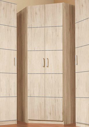 Priess Eckkleiderschrank »Bilbao« mit 3 verschiedenen Fronten