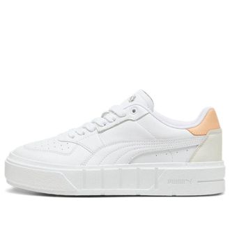 Puma (WMNS) PUMA Cali Court Leather White Peach Fizz 393802-12
