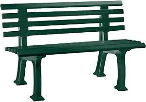 Blome Banco Para Parques De Pl&aacute;stico Con 9 Listones Anchura 1200 Mm