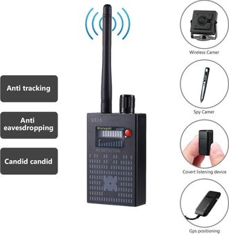 OEM Detector De Se&ntilde;al Rf, Sensibilidad Ajustable, Detecci&oacute;n De C&aacute;mara Gps Gsm, Alarma Led Y Sonora, Para El Hogar, La Oficina Y El Coche