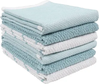 KAF Home Kaf Home Ayesha Curry Mixed Utility Kitchen Towel Set Of 6