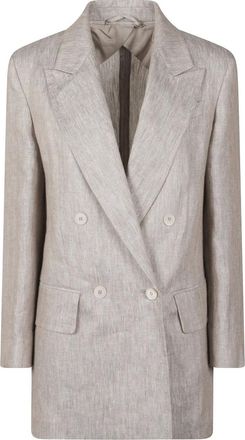 Max Mara Mujer, Chaquetas, Gris, Talla: L