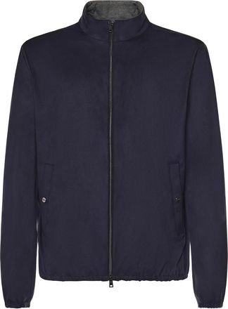 Herno Suede-Effect Jacket