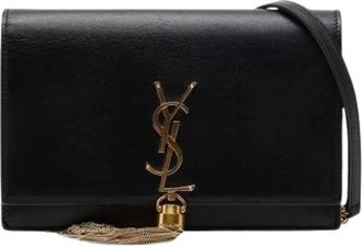 Saint Laurent Pre-owned Schoudertas - Dames - Vintage Schoudertas - Zwart - ONE Size - Leer - Vintage