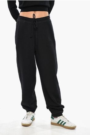 Ganni Solid Color Cotton Joggers size S