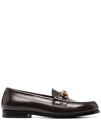 Valentino Garavani Mocassini VLOGO - Marrone