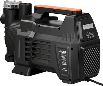OEM Bomba De Chorro Electr&oacute;nica De Pp Para Pozos Poco Profundos 1300 W 230 V, Caudal M&aacute;ximo De 4800 L/h, Altura De Succi&oacute;n De 8 M, Control Electr&oacute;nico Int