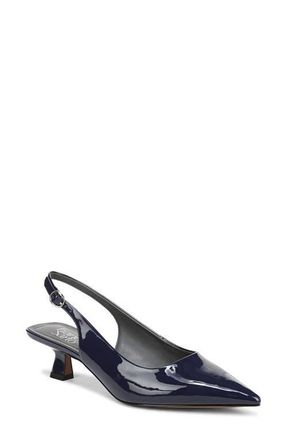 Franco Sarto Jaden Pointed Toe Slingback Pump in Sapphire Blue at Nordstrom, Size 7.5