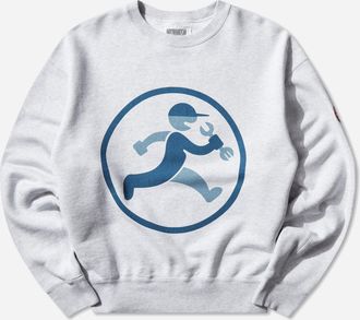 Cav Empt Men s AS HSF-001 Crewneck Sweatshirt Grey