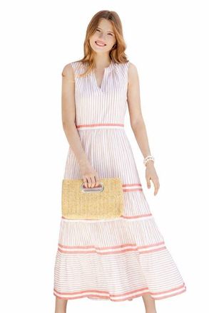 Cabana Life Sleeveless Tiered Maxi Dress in Coast at Nordstrom, Size X-Large