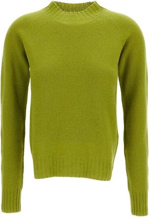 Drumohr Truien & Vesten, Dames, Groen, XS, Wol, Ronde hals gebreid
