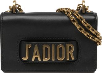 Dior Pre-owned Dior Mini Calfskin J Adior Chain Flap Ladies PJROS0HBIOPF8L8E