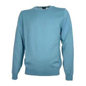 HUGO BOSS Hombre, Jerseys, Azul, Talla: 3XL