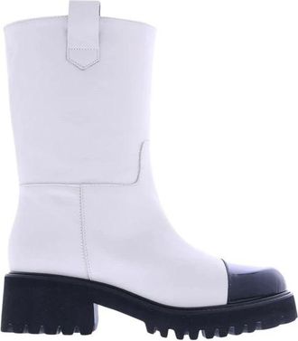 Toral Shoes West Bask Seta Mara - Dames - Hoge Laarzen - Wit - 41 EU - Schoenen