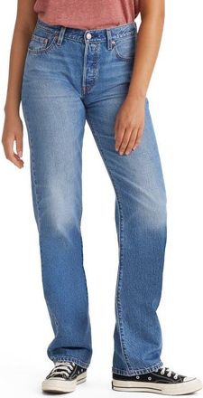 Levi's 501 90s Lightweight Straight Leg Jeans in Bold Underline Ltw at Nordstrom, Size 25 X 30