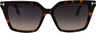 Tom Ford Erin 02 Zonnebril - Dames - Zonnebrillen - Veelkleurig - 54 MM - Accessoires
