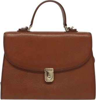 Burberry Pre-owned Handbags, female, Brown, Size: ONE SIZE Pre-owned Vintage Handbag