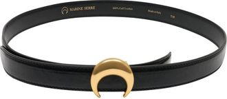 Marine Serre Belts, female, Black, Size: 85 CM Moon Belt