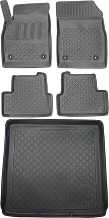 OEM Opel Astra Iv J Kombi De 09.2010 A 03.2016 Set - Alfombrillas Para Coche + Alfombrilla Para Maletero