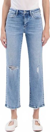 Flying Monkey Hailey High-Rise Jeans In Light Blue