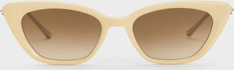 Charles & Keith Adalyn Cat-Eye Sunglasses