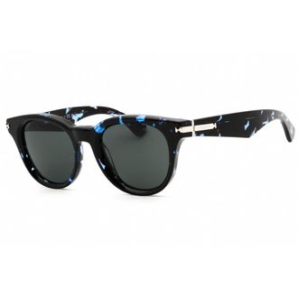 Burberry Dark Grey Oval Mens Sunglasses BE4439 411187 51