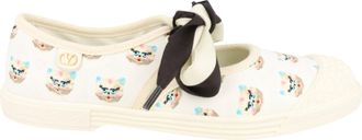 Valentino Cat Print Bay By Bay Ballerina Sneakers
