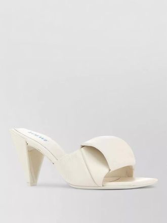 Loewe leather origami mules