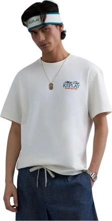 Replay Uomo, Top, Bianco, L, new