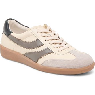 Dolce Vita Merit Sneaker in White/grey Leather at Nordstrom Rack, Size 12