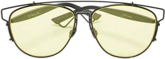 Dior Zonnebril met getinte glazen - Zwart