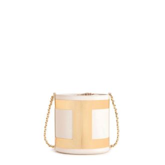 Elisabetta Franchi Dames, Tassen, Geel, Maat: ONE Size Leer