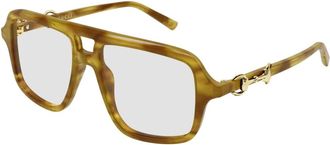 Gucci Sunglasses, unisex, Brown, Size: 55 MM Sunglasses
