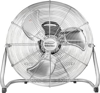 Brentwood Kool Zone 20 Inch Chrome Floor Fan
