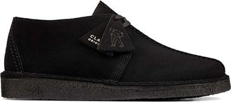 Clarks Polacchini in pelle scamosciata - Nero