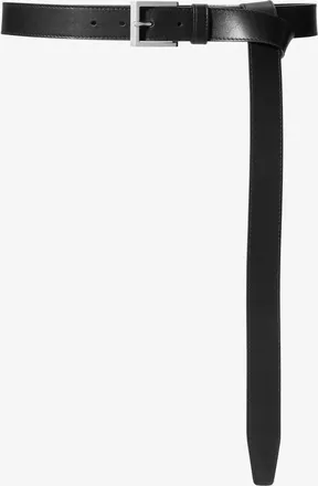 Michael Kors Elisabetta Leather Waist Belt