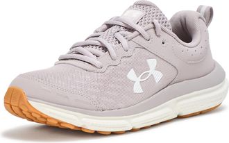 Under Armour Womens Charged Edge Suede Sneakers, (520) Purple Luxe/Distant Gray/Purple Luxe, 8.5