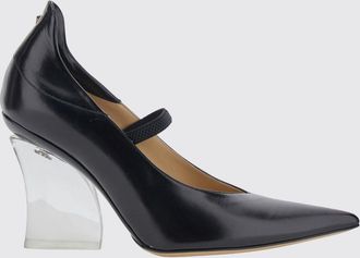 Fendi D&eacute;collet&eacute; Mary Jane Illusion in pelle con tacco alto scultoreo