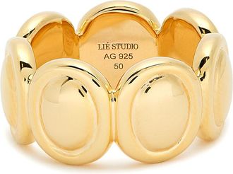 LIÉ STUDIO Lie Studio The Sasha 18kt Gold-plated Ring - 52 (UK M / US 6.5)