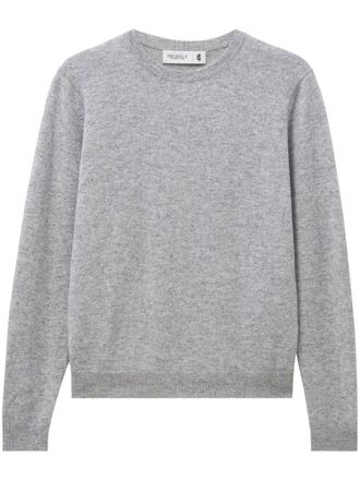 Pringle Of Scotland round-neck cashmere sweater - women - Cashmere - M - Grey