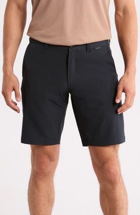 Travis Mathew Pier Pleasure Shorts in Black at Nordstrom Rack, Size 42