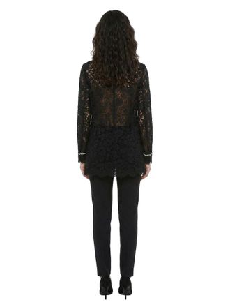 Dolce & Gabbana Lace Blazer - Black